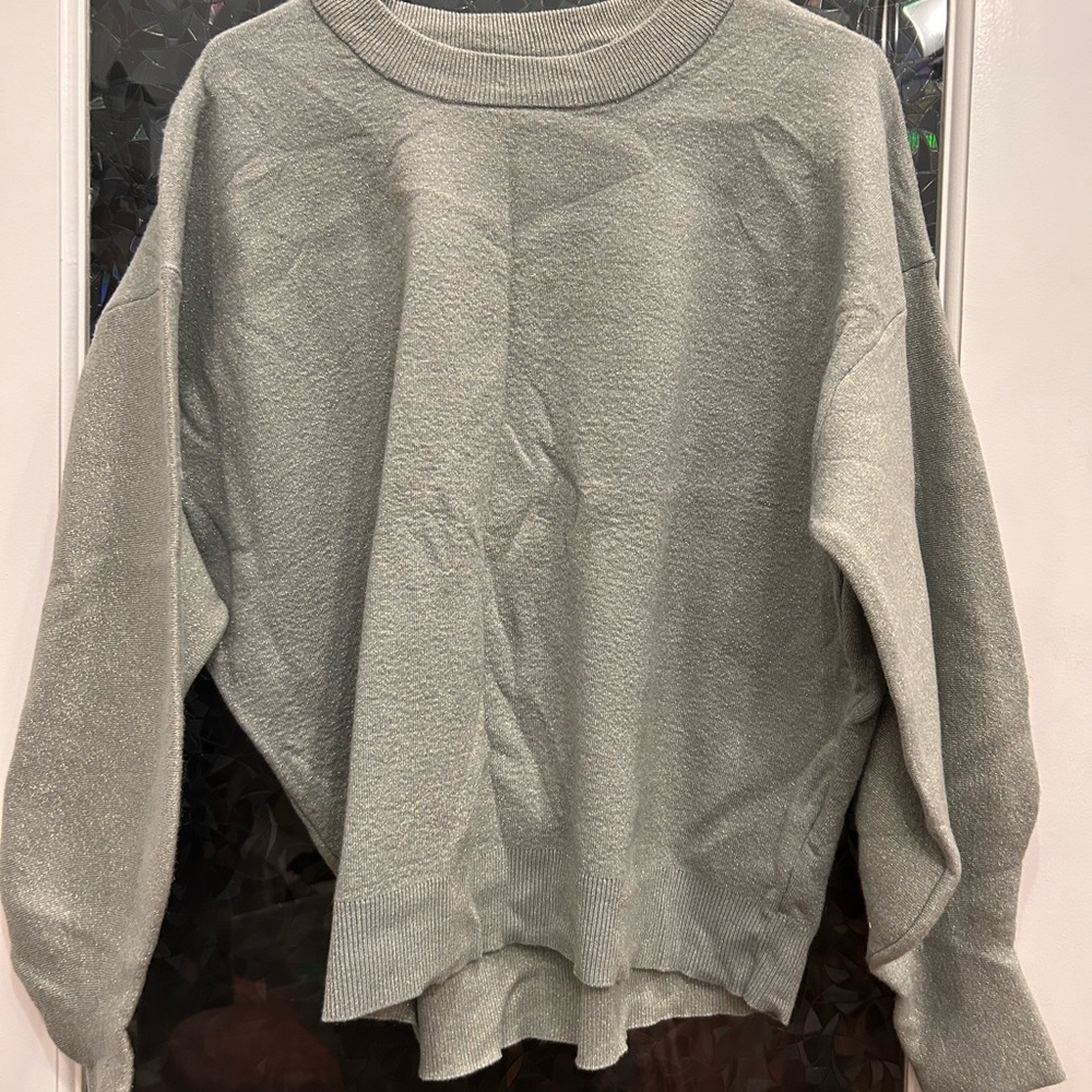 H&M Silver Knit Sweater (B8)
